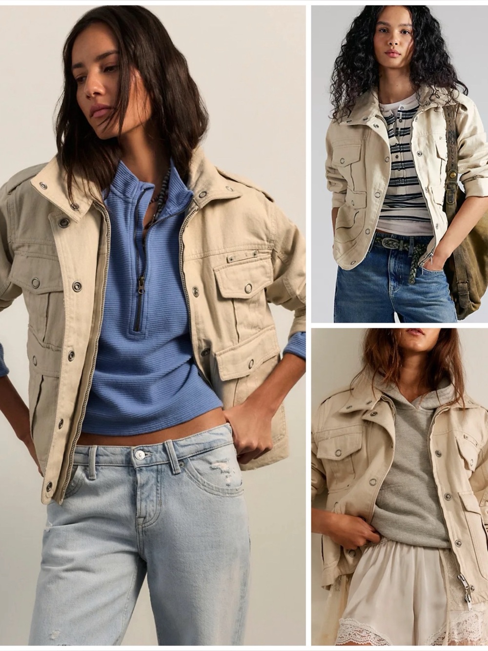 𝓯𝓹 Free People ~ Kali Utility Jacket